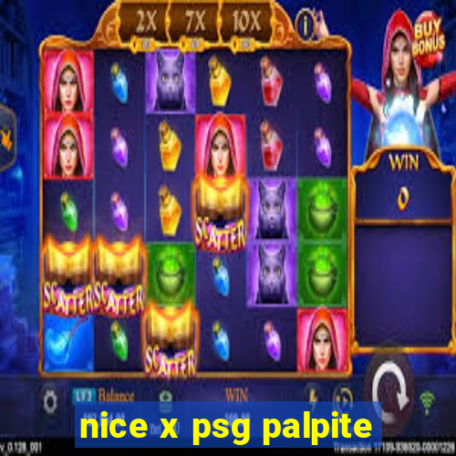 nice x psg palpite